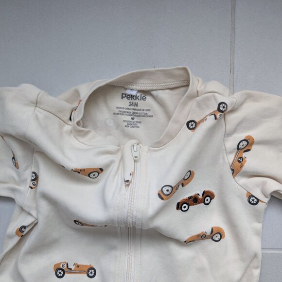 (4/$20) Pekkle - Infant Organic Cotton Sleeper - Picture 4 of 6